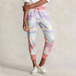 Polo Ralph Lauren Southwestern Fleece Sweatpant Desert Rose Bcn